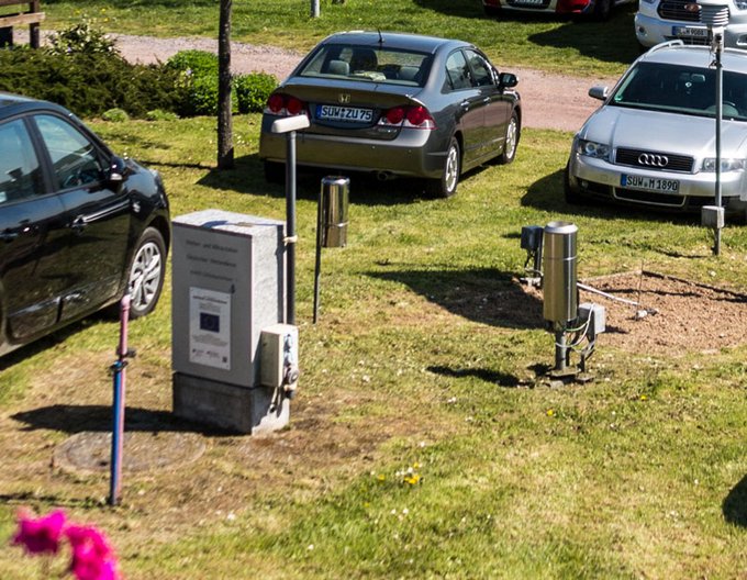 Wetterstation im Weingut Hitziger in Bad Bergzabern