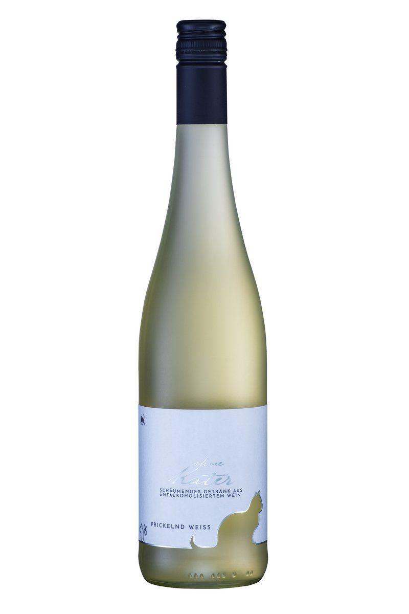 Prickelnd Weiß - ohne Kater